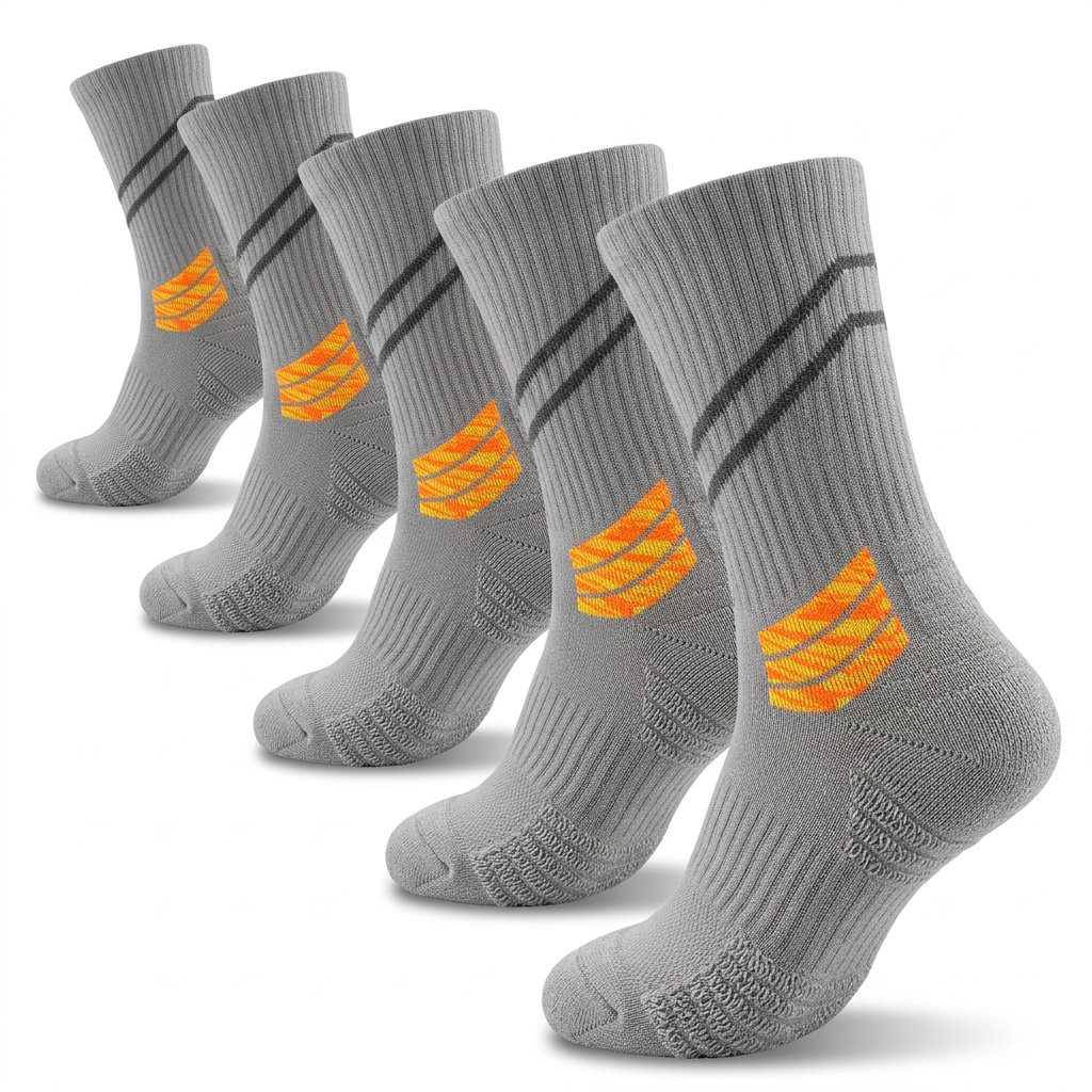 Club Quality Custom Athletic Socks 5-Pack | Wholesale Junior Sports Socks Australia