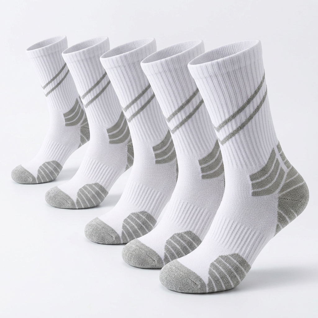 Club Quality Custom Athletic Socks 5-Pack | Wholesale Junior Sports Socks Australia