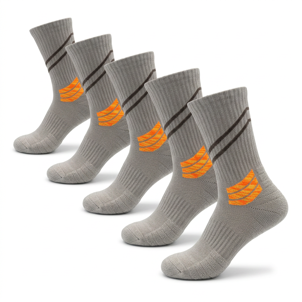 Club Quality Custom Athletic Socks 5-Pack | Wholesale Junior Sports Socks Australia