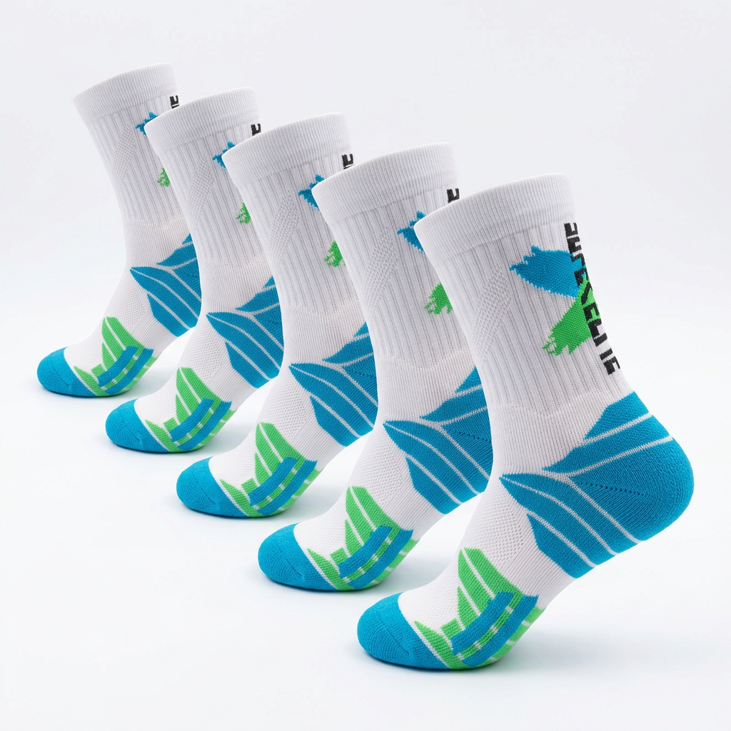 Wholesale Tennis Club Socks Australia | Junior Elite Performance 5-Pack