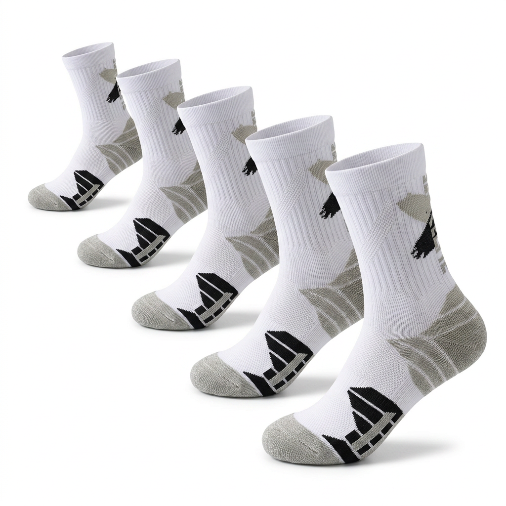 Wholesale Tennis Club Socks Australia | Junior Elite Performance 5-Pack