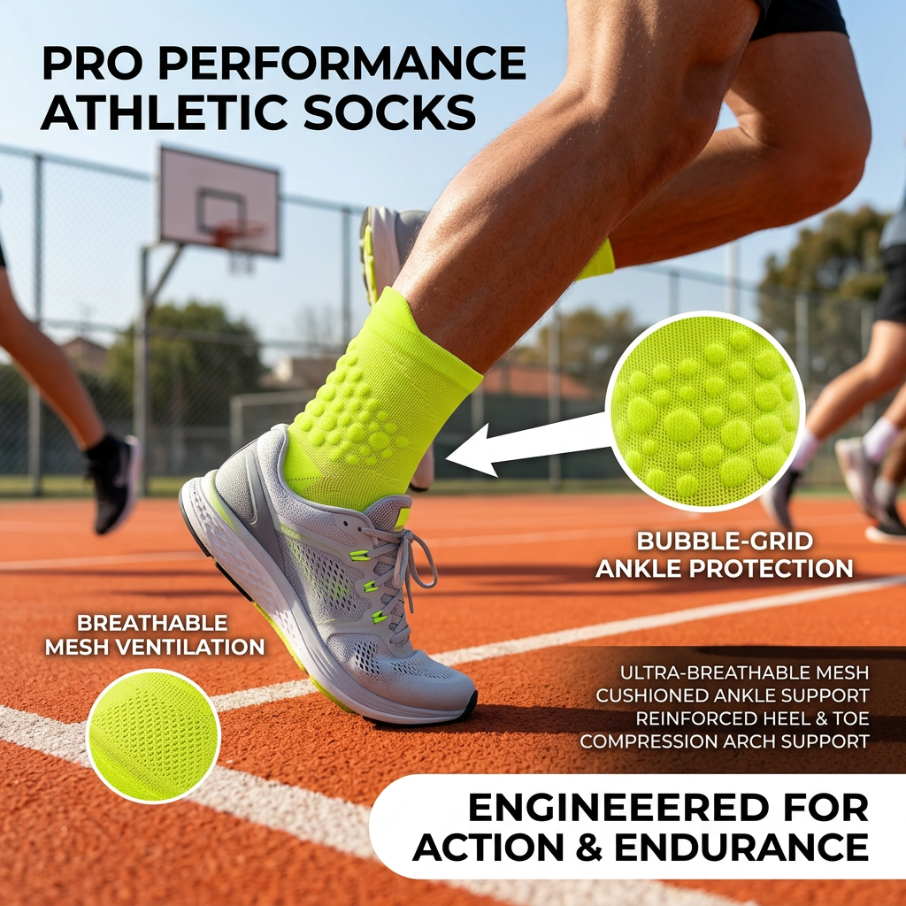 Bulk DBTYSP YD-AMW Running Socks Australia | Wholesale Training Gear 5-Pack