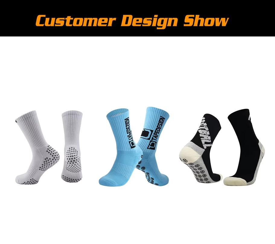 Custom Football Grip Socks with Logo detail image 12