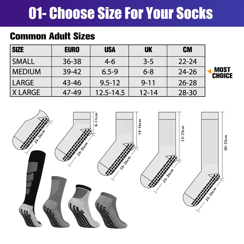 Custom Football Grip Socks with Logo detail image 19