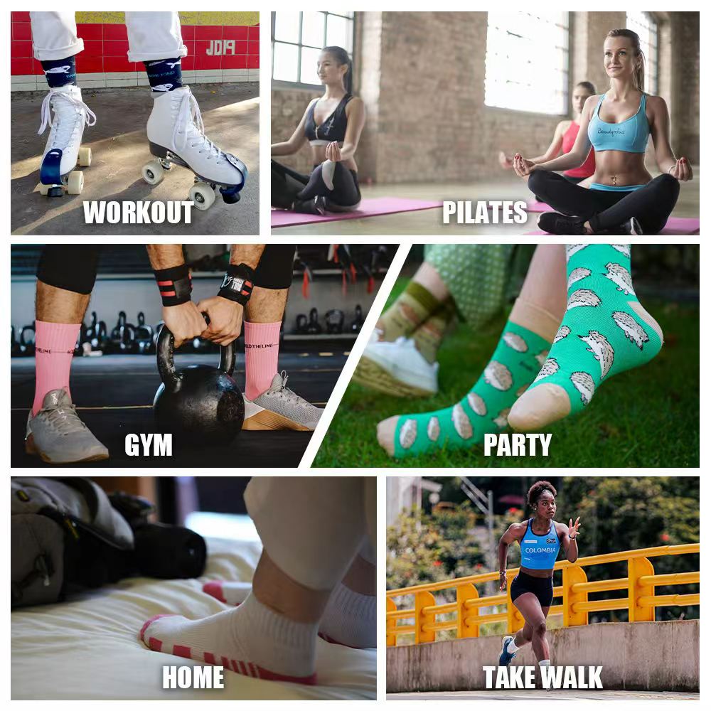 Custom Men's Tennis and Volleyball Sports Socks with Logo main image 3