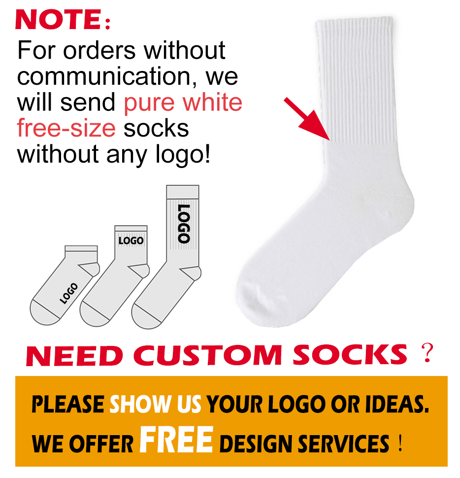 Custom Performance Crew Sports Socks with Logo main image 6