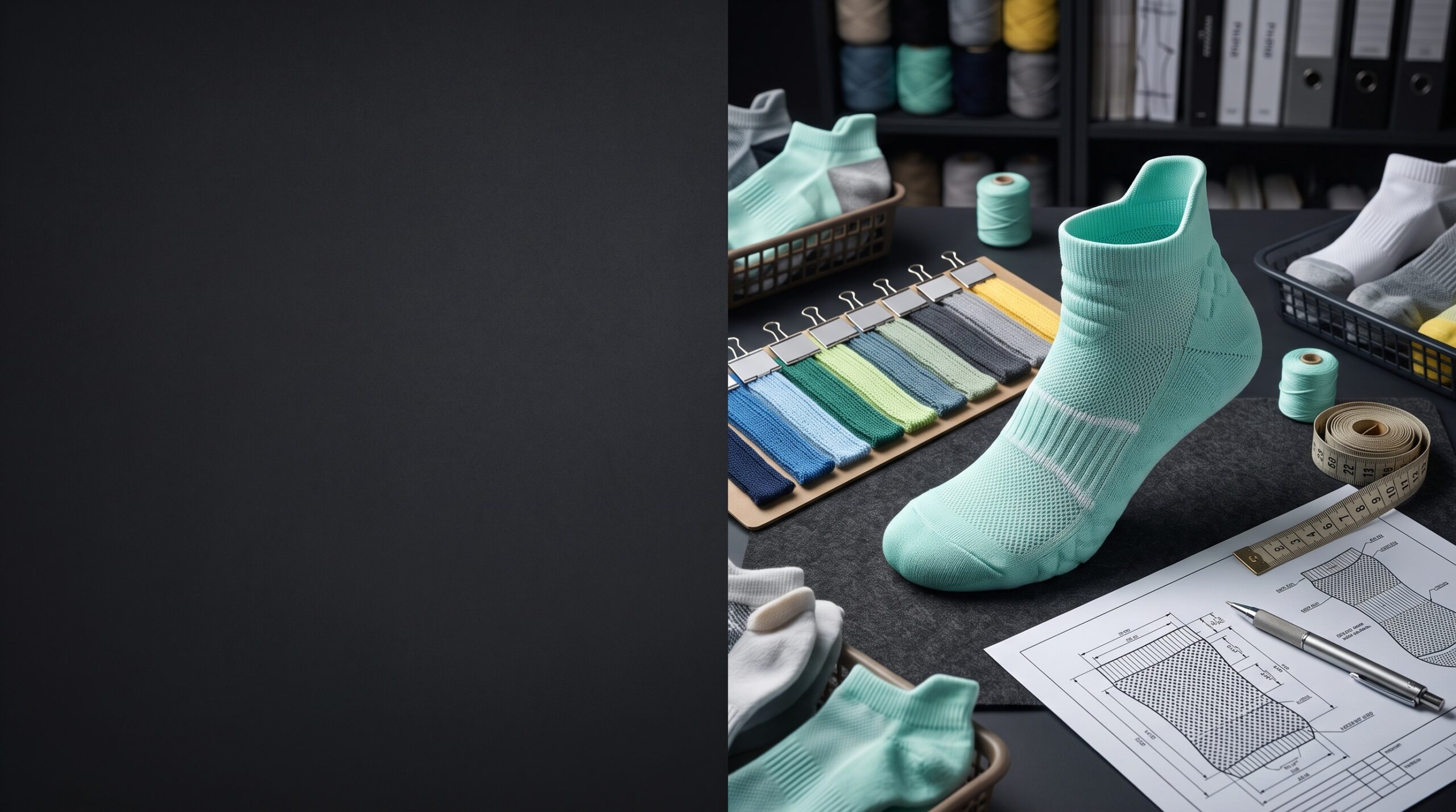 Custom sports socks OEM ODM development